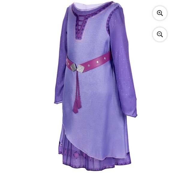 Disney WISH Asha Adventure Dress Girls 4-6x - Picture 4 of 10